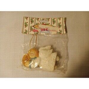 World Bazaar Holiday Collection Hanging Angel Christmas Ornament New